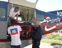 Delivering a Generator to Port Au Prince