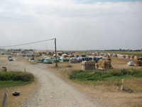 Cargo on the ground in haiti